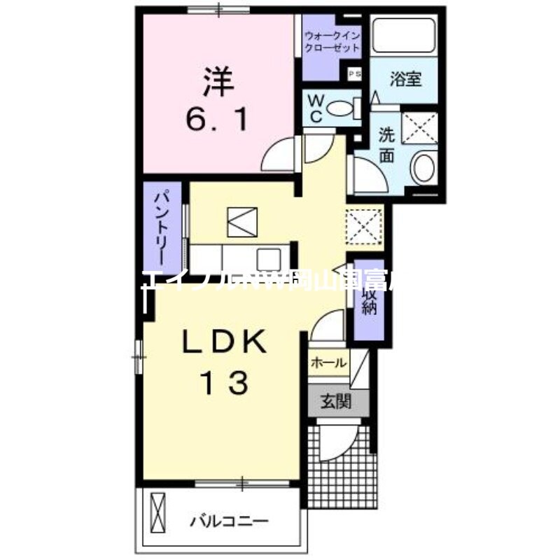 瀬戸駅 徒歩22分 1階の物件間取画像