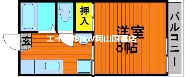 COTHAX浜　Ⅰ棟の物件間取画像