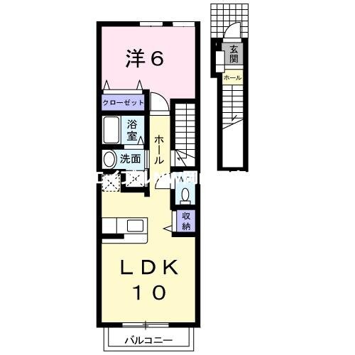 東山・おかでんミュージアム駅駅 徒歩36分 2階の物件間取画像