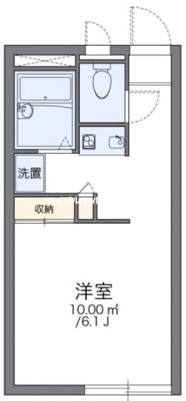 レオパレスＰａｓｔｅｌｌｏの物件間取画像