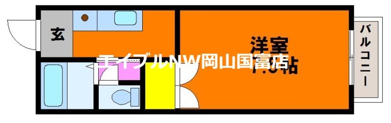 大多羅駅 徒歩17分 1階の物件間取画像