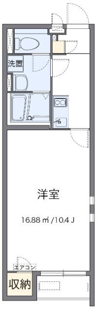 クレイノシャインの物件間取画像