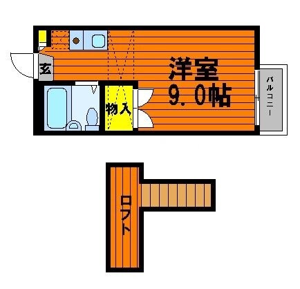 物件間取画像
