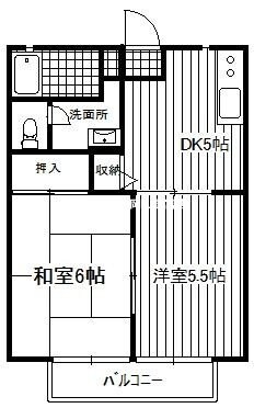ラージヒルの物件間取画像