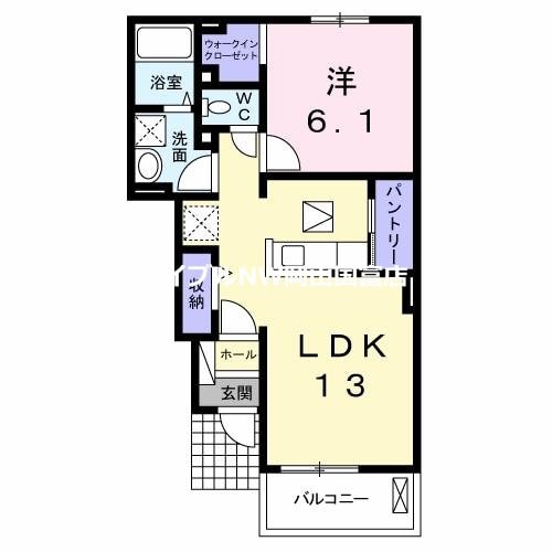 瀬戸駅 徒歩65分 1階の物件間取画像