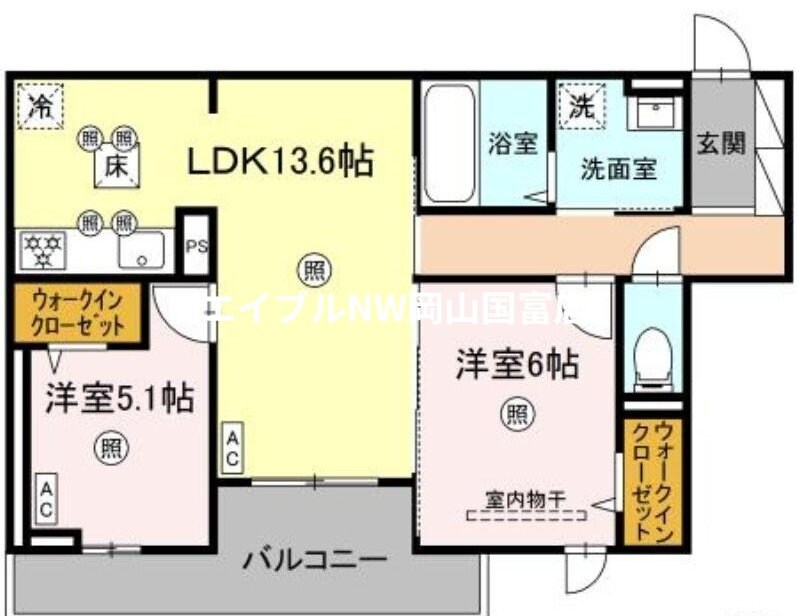 ル　コンテの物件間取画像