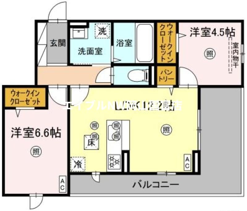 ル　コンテの物件間取画像