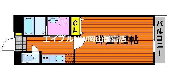 西川原駅 徒歩5分 1階の物件間取画像