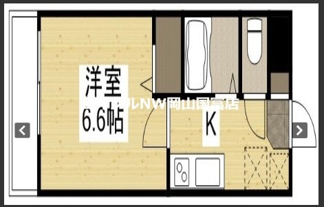 西川原駅 徒歩17分 1階の物件間取画像