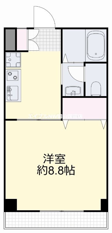 高島駅 徒歩12分 3階の物件間取画像