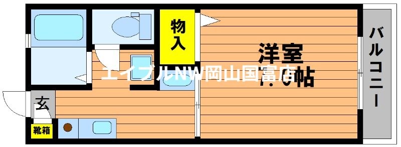 ラージヒルの物件間取画像