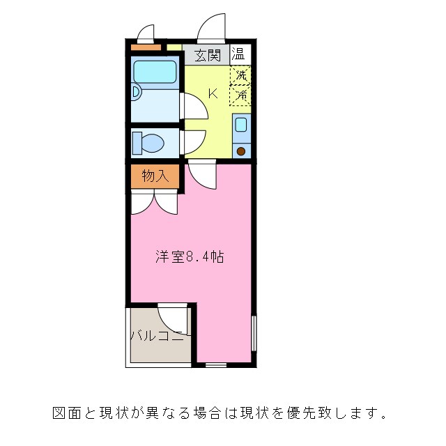 アネックス五福の物件間取画像