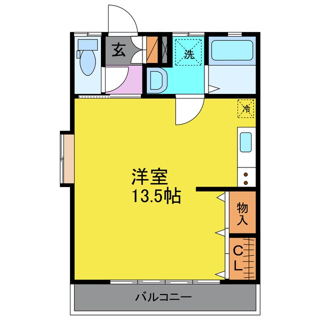 ボヌール小川の物件間取画像