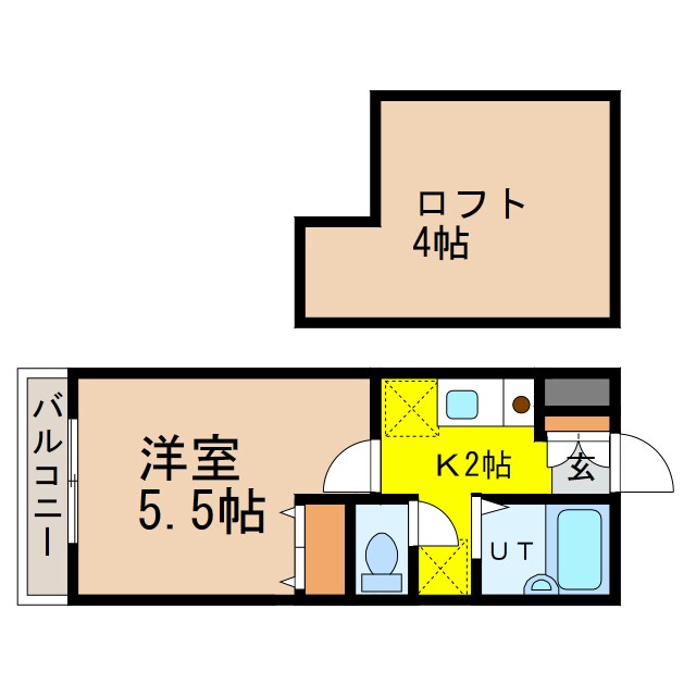 物件間取画像