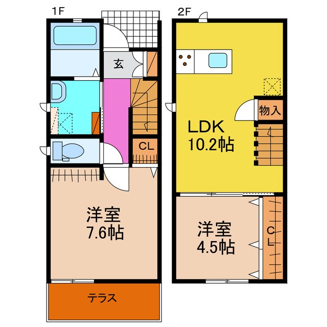 ｃｏｃｏｒｕの物件間取画像