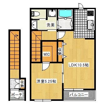 Prezia多良見Westの物件間取画像