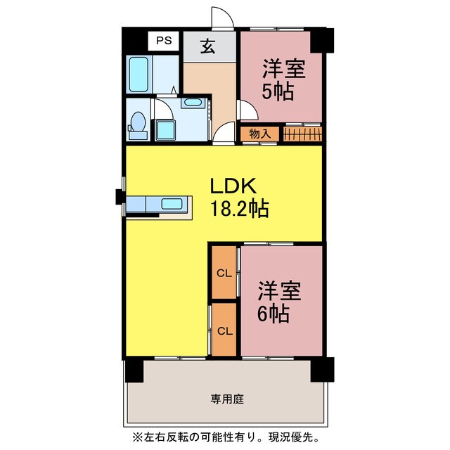 フィオーレ・アダチの物件間取画像