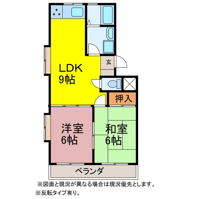 ボナールⅡの物件間取画像