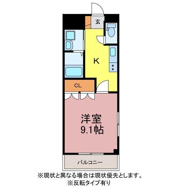 リヴェール小向の物件間取画像