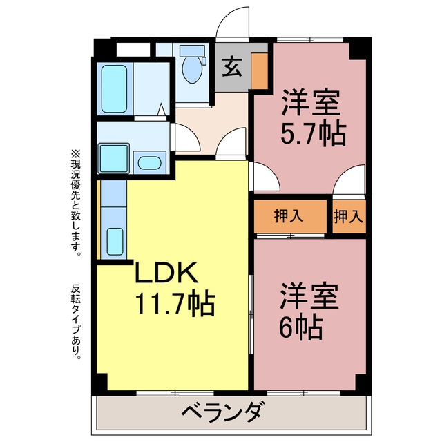 丸和マンションの物件間取画像