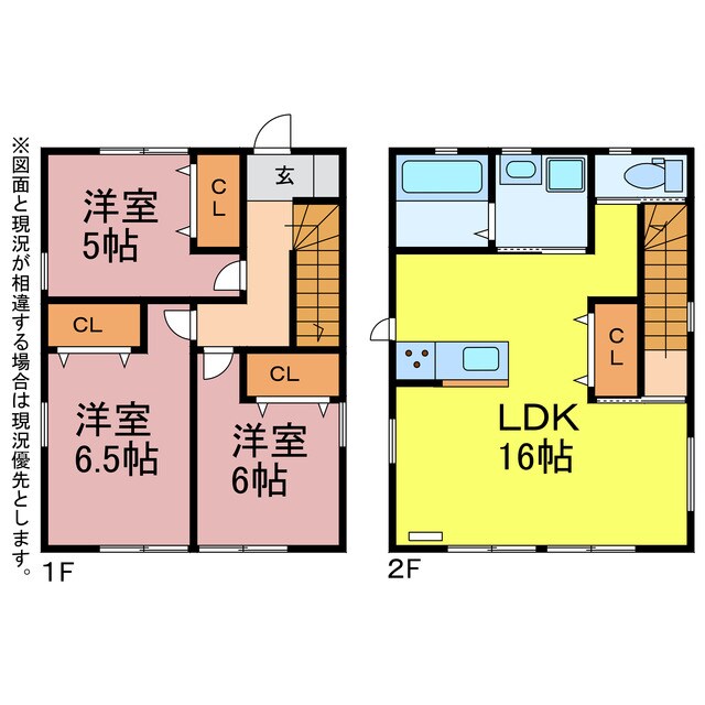ティアラSの物件間取画像