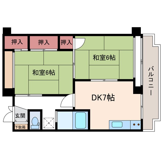 RUEFU＋５の物件間取画像