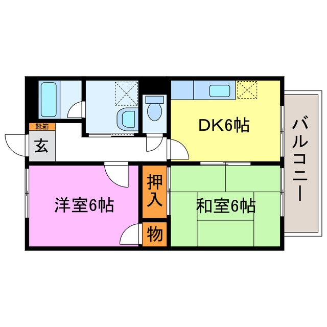 エスペランス深川の物件間取画像