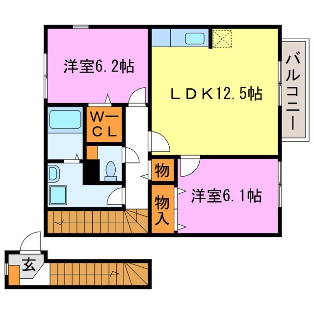 ソレイユの物件間取画像