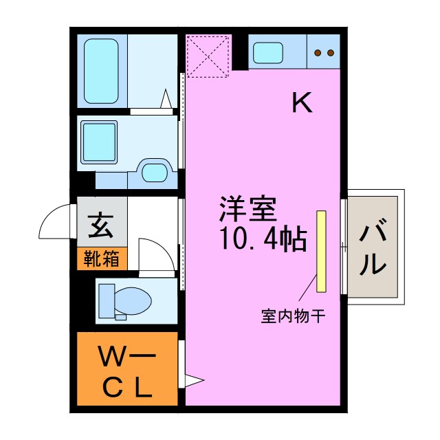 藤井ハイツナカヤシキの物件間取画像