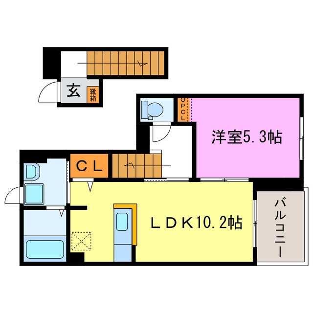 フェリシタの物件間取画像