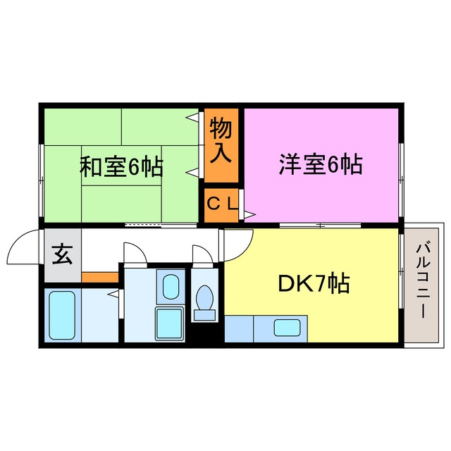 ウィンビューの物件間取画像