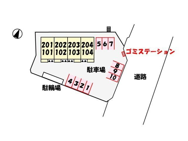 ラフィーネⅢの物件外観写真