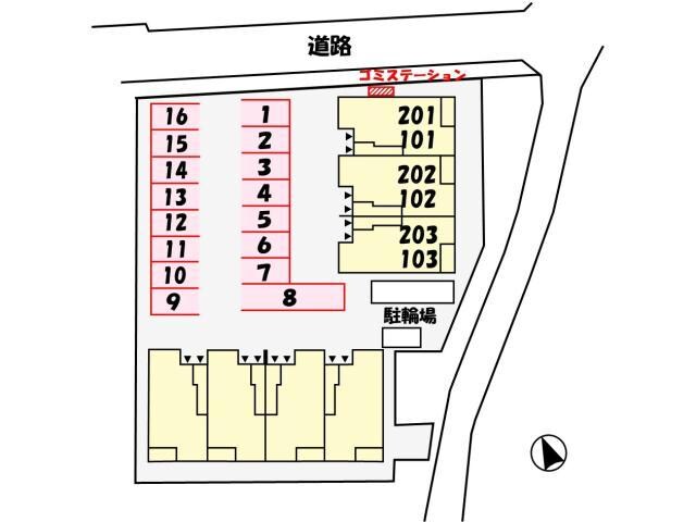 ベルプロムナード湖南Ⅰ・Ⅱの物件外観写真