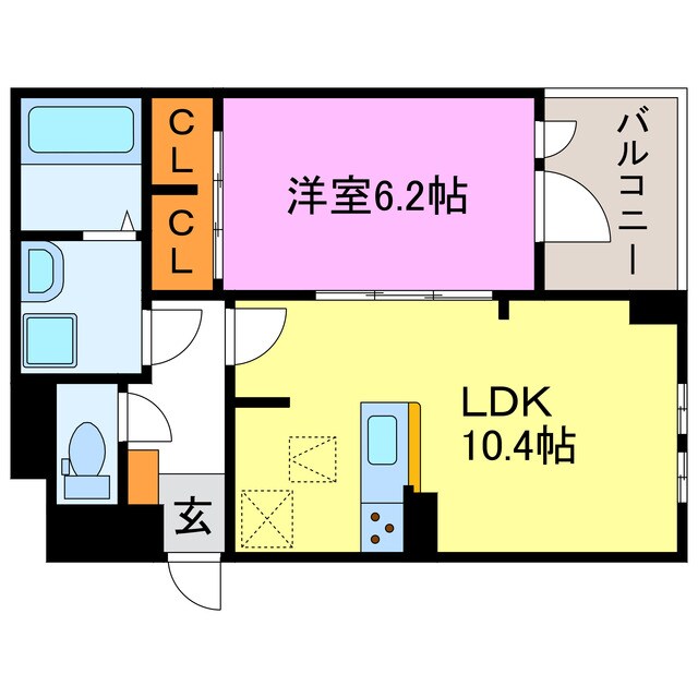 仮)水口町水口アパート2の物件間取画像