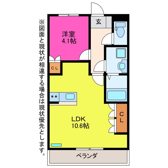 ソレイユの物件間取画像