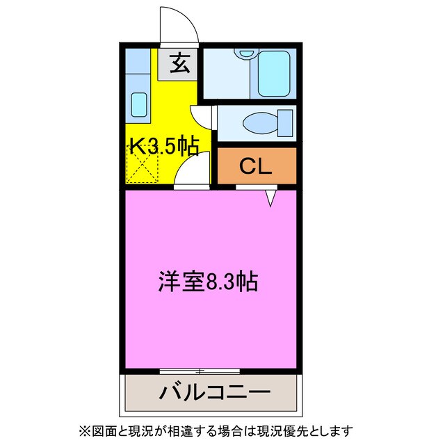 ミューズイン御津の物件間取画像