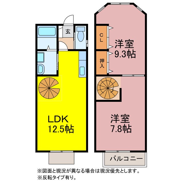 ＴＯＷＮ　Ｍａｉｓｏｎｅｔｔｅの物件間取画像