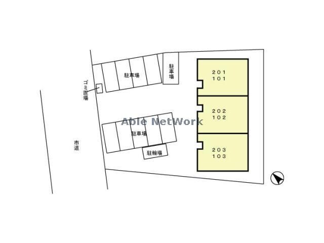 ガーデンコートＣの物件外観写真