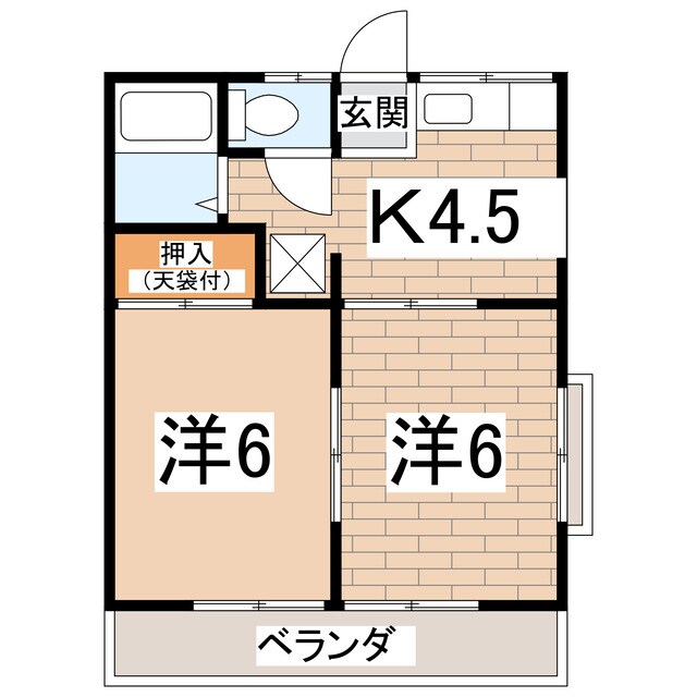 物件間取画像