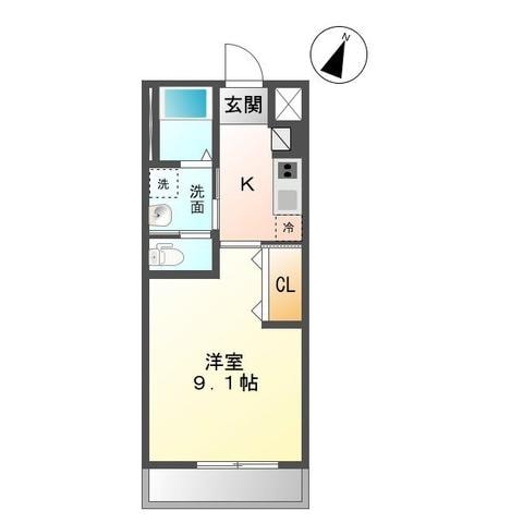 ファインパレスSuwa-Ⅲの物件間取画像