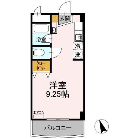 リバティヒルズ３７３の物件間取画像