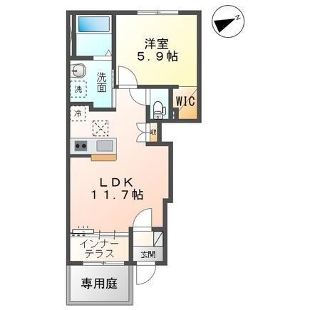 木更津市高柳新築アパートの物件間取画像