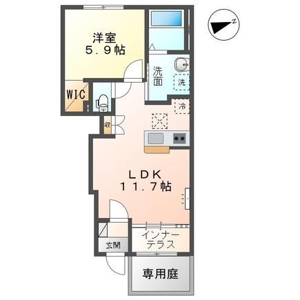 木更津市高柳新築アパートの物件間取画像