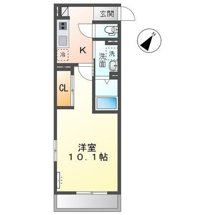 クロトの物件間取画像