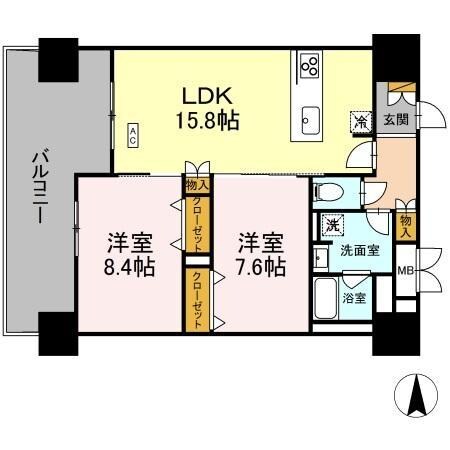 THE Rejuveport KISARAZUの物件間取画像