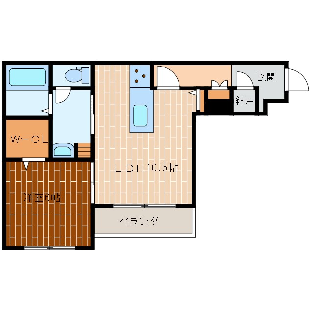 Villany Nordの物件間取画像