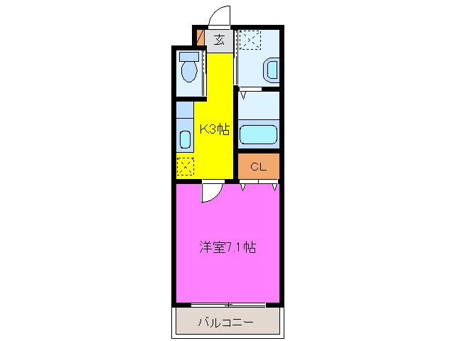 有里館の物件間取画像
