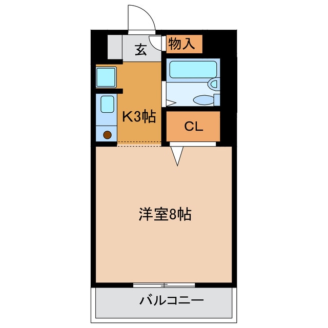 ヴィラージュ　ミュゲの物件間取画像