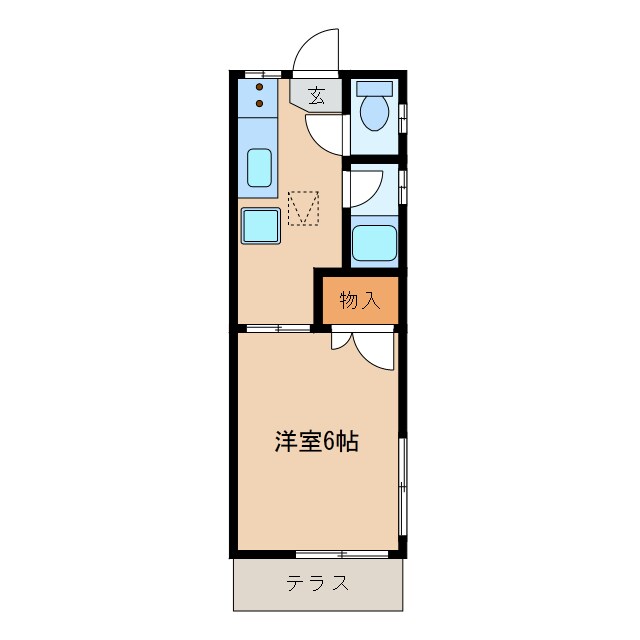 ケーツー中沢の物件間取画像