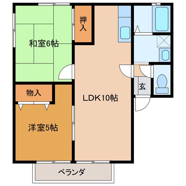 セフィーロの物件間取画像